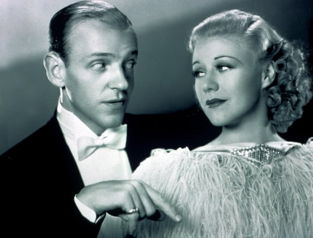 Fred Astaire and Ginger Rogers in Top Hat.
