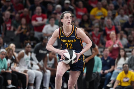 Caitlin Clark spectacular in return from injury as Fever hand Liberty first  loss | WNBA | The Guardian
