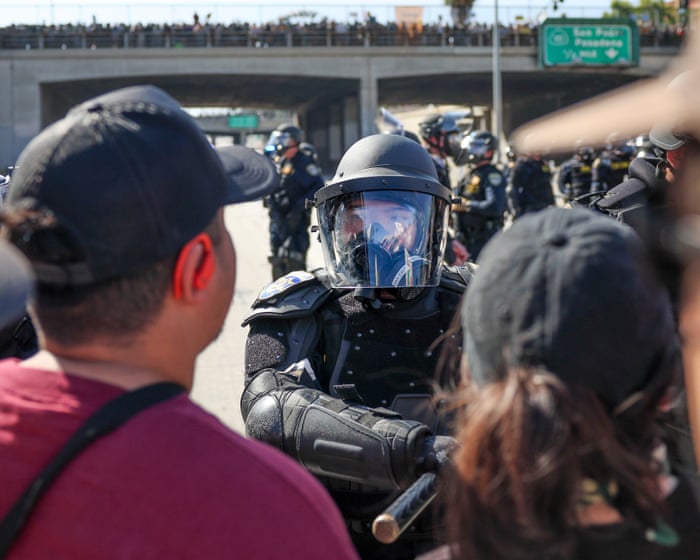 LA police fired more than a thousand projectiles at protesters in a single day