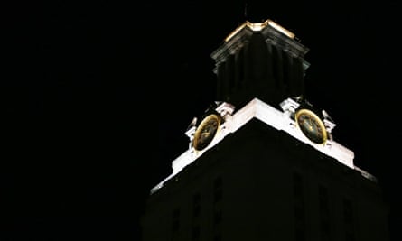 A UT student fatally shot 14 people from the University of Texas’s clock tower.