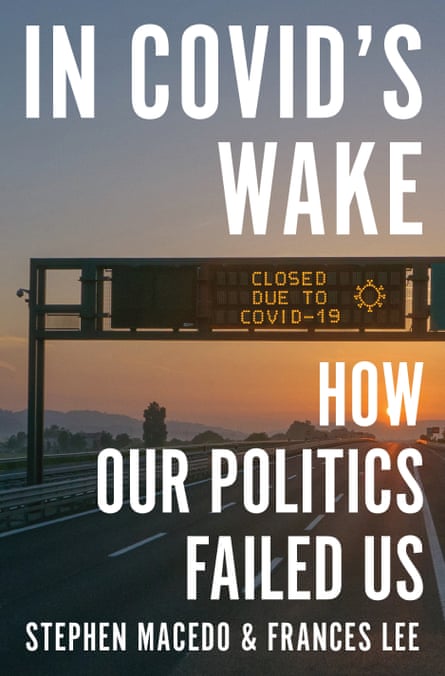 a book cover with a photo of a sign on a highway reading ‘closed due to covid-19’