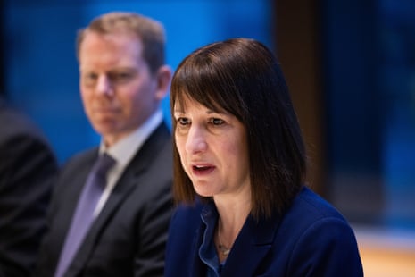 A photo of chancellor Rachel Reeves.