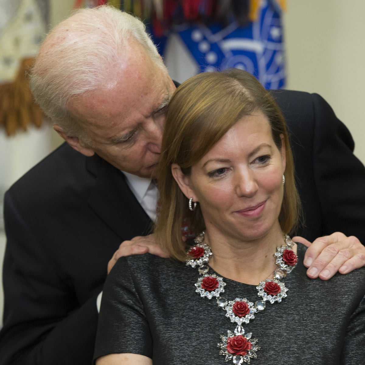 Joe Biden Ex Defense Secretary S Wife Says Viral Photo Used Misleadingly Us News The Guardian