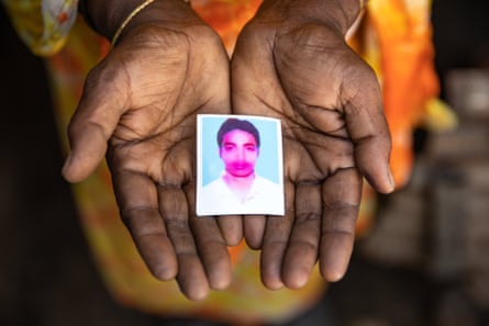 The photo of 18-year-old garment worker Lal Miah.