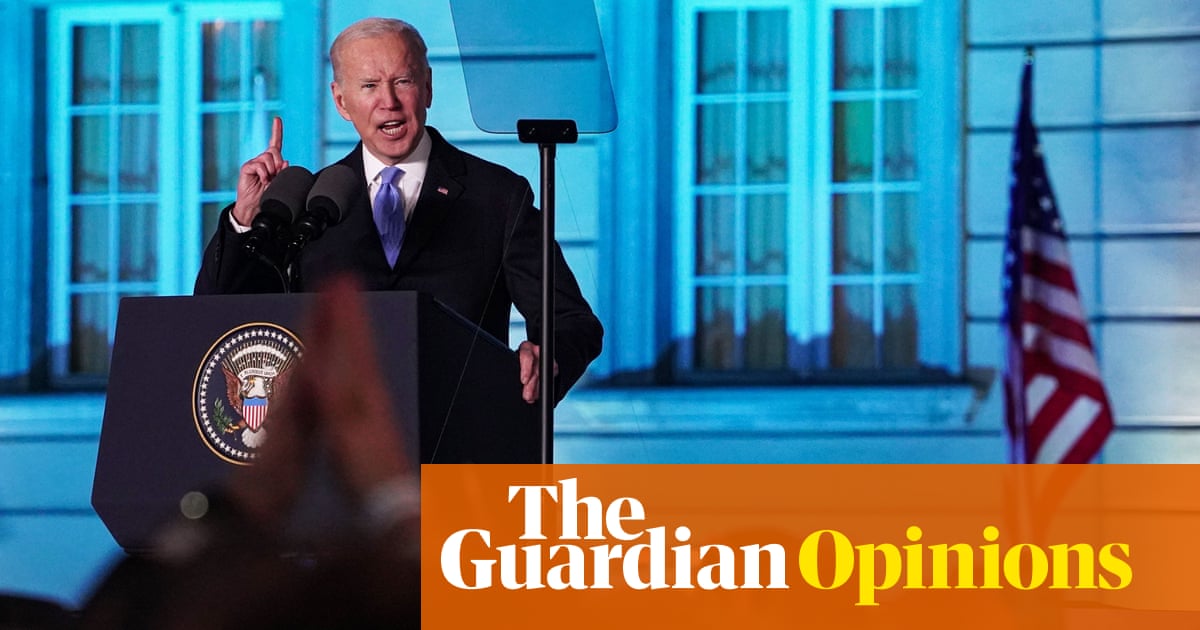 Biden is a diplomatic liability. He’s playing into Putin’s hands