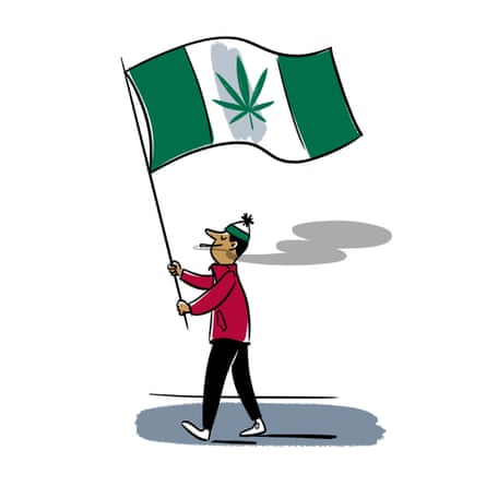 Illustration of a Canadian stoner