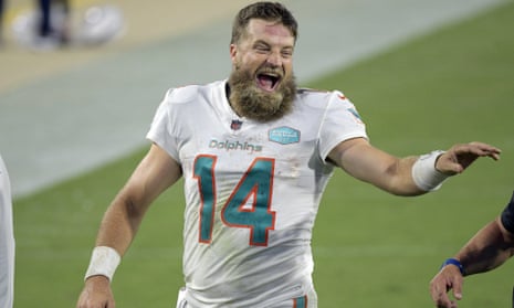 Ryan Fitzpatrick is leading the happiest march to obsolescence in NFL  history, Miami Dolphins