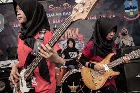 ‘Of course Islam and metal can match. Why not?’ said vocalist Firdda Kurnia.