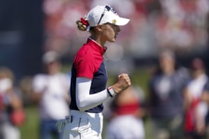 A point for Nelly Korda and the US.