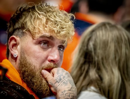 Jake Paul in tears watching Jutta Leerdam win gold