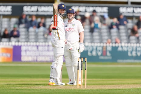 McKinney raises his bat