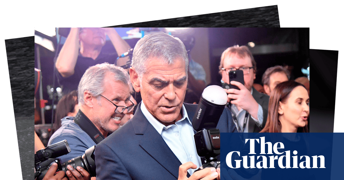 George Clooney, Typhoon Bualoi and a Channel crossing: photos of the day Tuesday