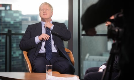 Boris Johnson appears on the BBC’s Andrew Marr show on Sunday.