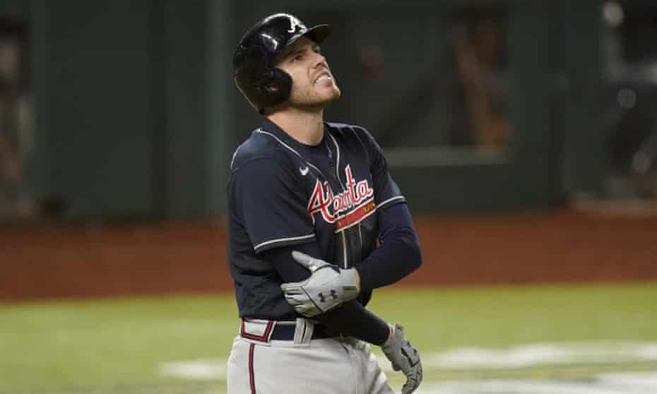 The Atlanta Braves’ Freddie Freeman said his experience after contracting Covid was severe enough that he prayed for his health