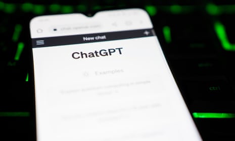 Open AI - Chat GPT Stock Photo