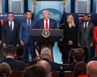 Trump places Washington DC police under federal control and will deploy national guard – live updates