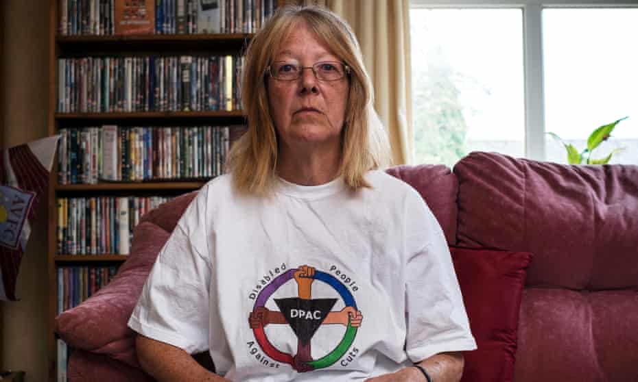 Linda Burnip, of Disabled People Against Cuts, says protests over the Welfare Trait talk were about its ideas and there was no move to ‘shut down debate’.