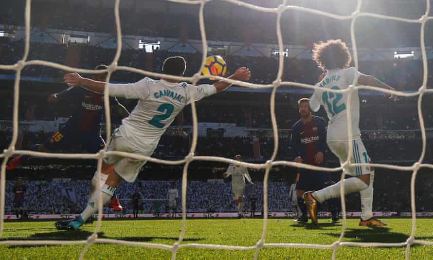 Barcelona Rout Real Madrid To Go 14 Points Clear Of Clasico Rivals In La Liga La Liga The Guardian Barcelona Rout Real Madrid To Go 14 Points Clear Of Clasico Rivals In La Liga La Liga The Guardian
