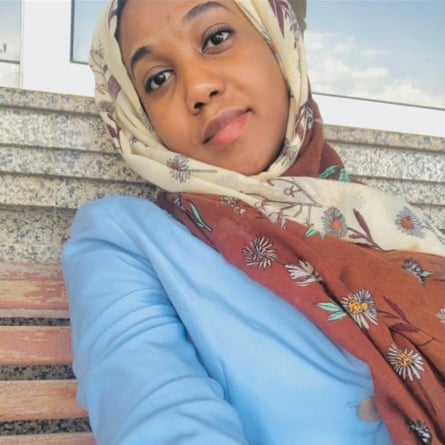 Afra Elmahdi, a cancer specialist from Sudan.