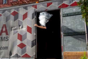 Alexandra Avlonitis - Finalist, Single image: Passing Cloud‘An unexpected cloud floats by the open door of a parked truck’