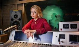 Lauren Laverne of 6 Music in the Radio 4 Woman’s Hour studio.