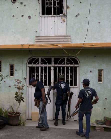 Members of the FUPCEG vigilante group.