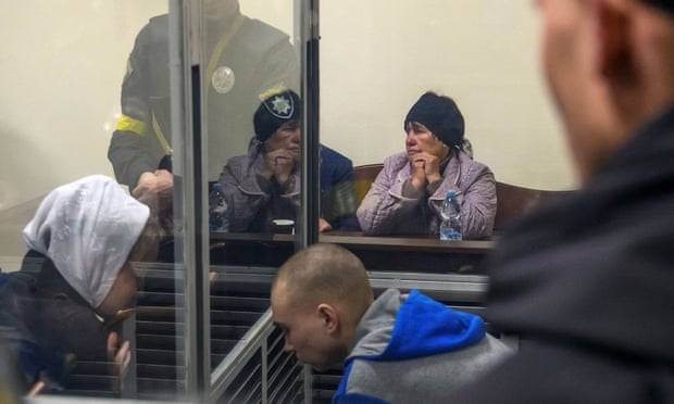 Russian soldier asks Ukrainian widow to forgive him during first war crimes trial | Ukraine | The Guardian