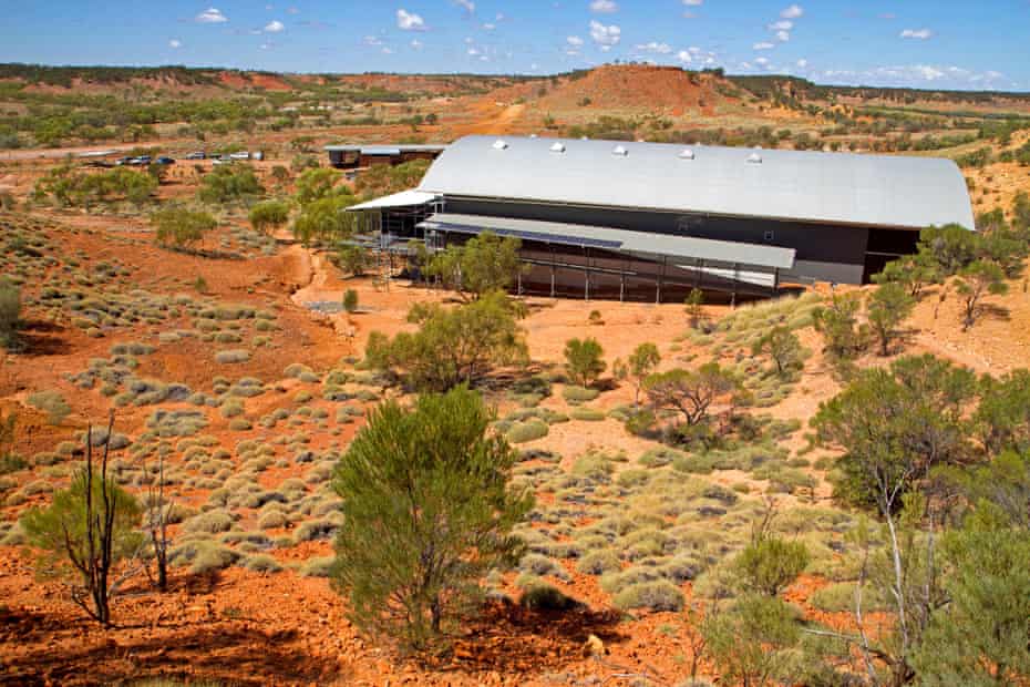 Lark Quarry Dinosaur Trackways, the site of one of the world’s only recorded dinosaur stampedes