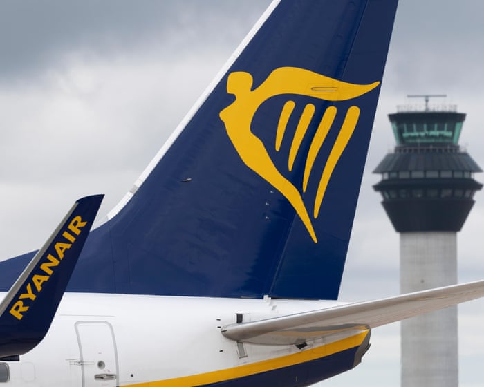 Ryanair flight landed at Manchester airport with six minutes of fuel left, flight log suggests