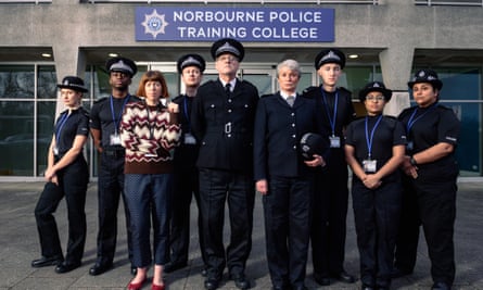 Pen pals… Sarah Parish and Mark Heap star in Piglets