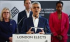 Sadiq Khan’s win ‘bucks trend’ of Muslim voters rejecting Labour over Gaza, say party figures