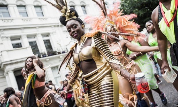 Parade at the Notting Hill Carnival