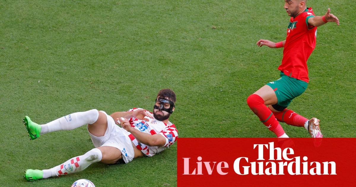 Morocco v Croatia: World Cup 2022 – live