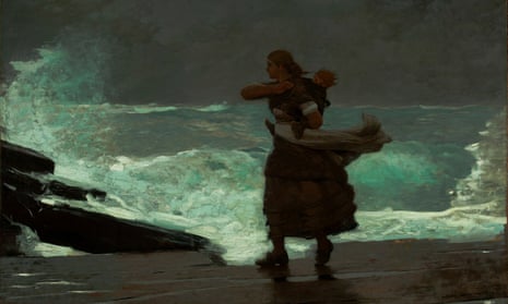 Detail from The Gale, by Winslow Homer.