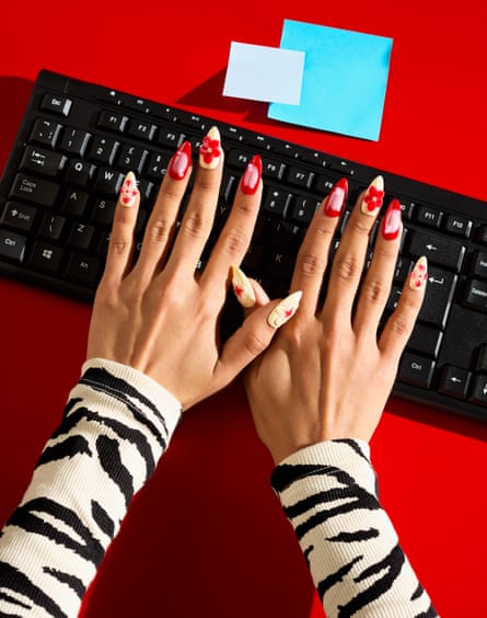 ‘Not only is painting my nails relaxing, but seeing a pop of colour gives my day some fun.’