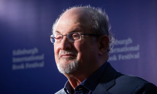 Author Salman Rushdie.