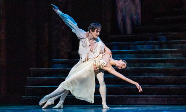 Love at first sight … Fumi Kaneko as Juliet and William Bracewell as Romeo at the Royal Opera House.