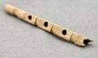 One of the finds from the dig: An Anglo-Saxon flute carved from bone.