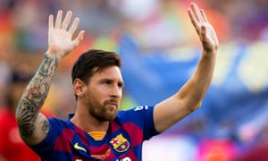 Manchester City Believe They Have A Chance Of Signing Barca S Lionel Messi Football The Guardian
