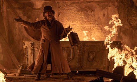 Willem Dafoe as Professor Von Franz.
