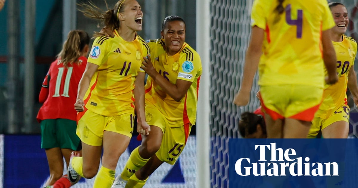 Cayman ends Portugal hopes of Euro 2025 knockout place with victory for Belgium