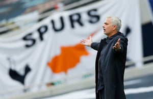 Jose Mourinho reacts with dismay.