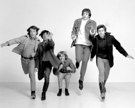 James Lowe, second right, with the Electric Prunes circa 1970.
