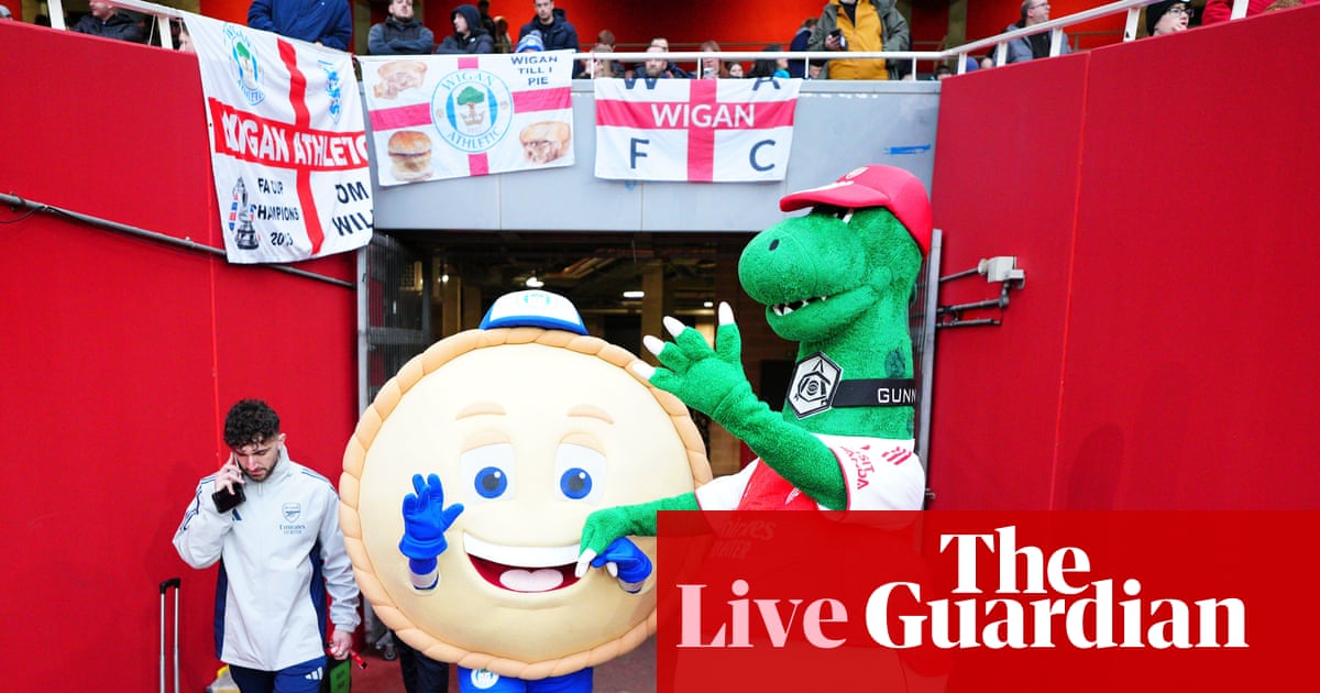 Arsenal v Wigan Athletic: FA Cup fourth round – live