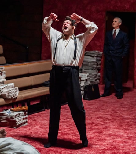 Eli Gelb and Nigel Whitmey in Broken Glass.