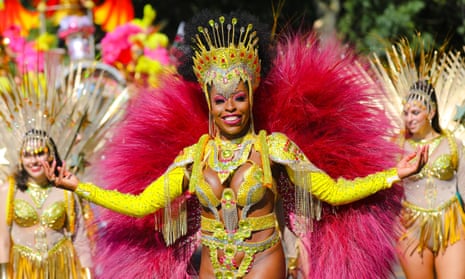 The Notting Hill Carnival parade in 2019.