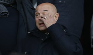 Daniel Levy, pictured in January, said: ‘The club’s operations have effectively ceased.’