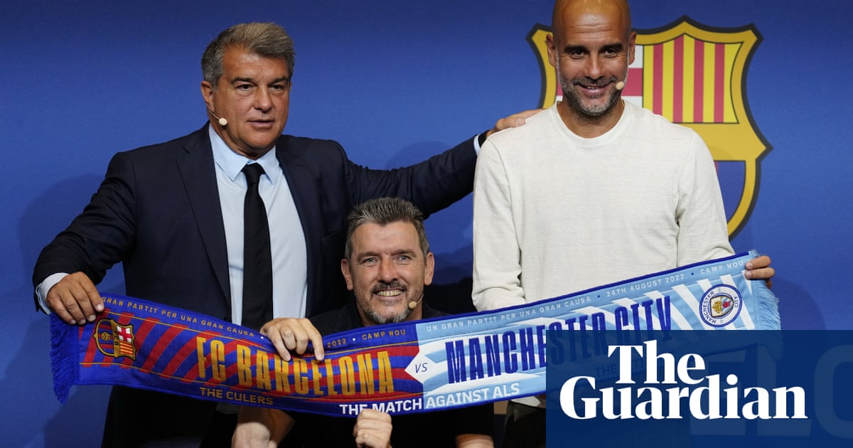 Manchester City to play charity game in Barcelona two weeks into new season