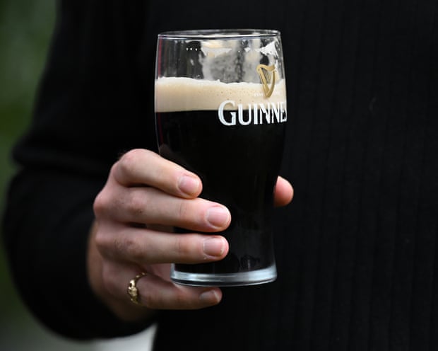 A pint of Guinness