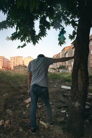 A Syrian refugee in Antakya, Turkey